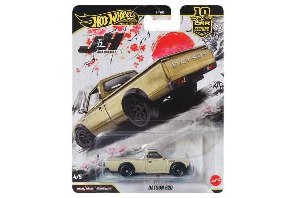 Hot Wheels FPY86-JKF12 Datsun 620 beige - Japan Historics 1:64
