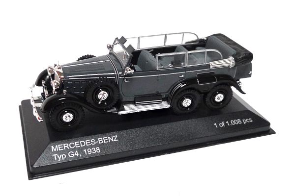 gebraucht! Whitebox WB012 Mercedes-Benz G4 grau 1938 1:43