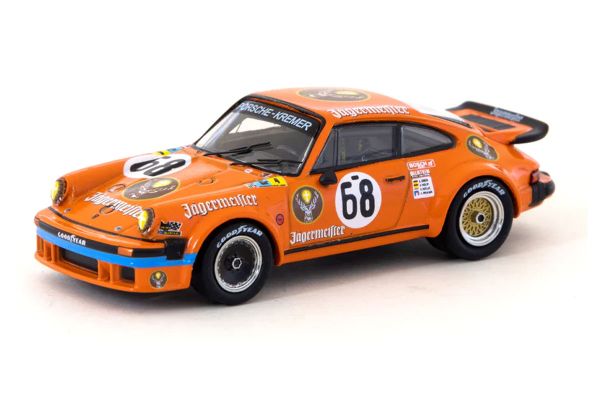 Tarmac T64MC-003-JAG Porsche 934 24h Le Mans 1978 "Jägermeister" orange Limit 2000pcs Maßstab 1:64