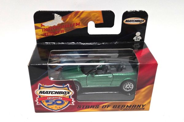 NOS! Matchbox 90156 BMW Cabrio E36 grün metallic ca. 1:64 OVP