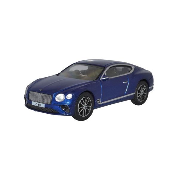 Oxford Bentley Continental GT blau 1:76