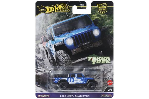 Hot Wheels FPY86-HRV91 Jeep Gladiator Mopar weiss/blau 2020 - Terra Trek ca. 1:64