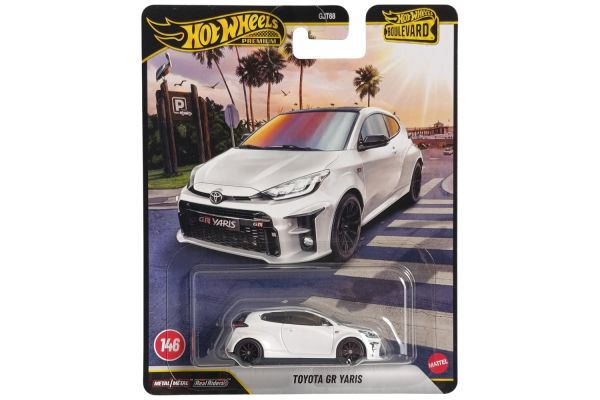Hot Wheels JHW19 Toyota GR Yaris weiss - Boulevard #146