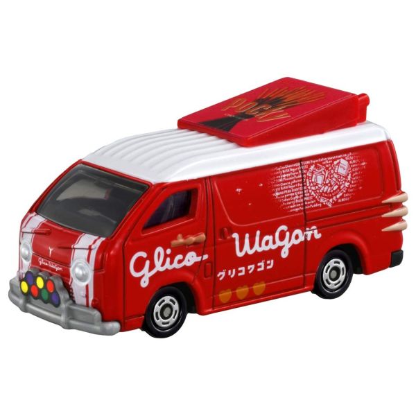 Tomica TO058 Glico Wagon Van rot/weiss Maßstab 1:64
