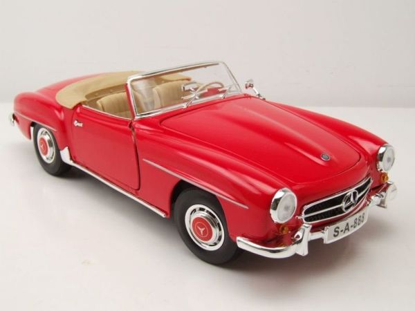 Maisto Mercedes-Benz 190 SL (W121) rot 1955 - 1:18