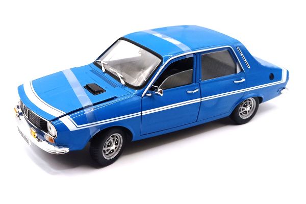 Solido 8188 Renault 12 Gordini blau Maßstab 1:18 Modellauto (NOS)