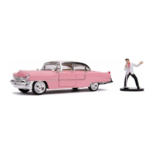 Jada Cadillac Fleetwood 1955 pink 1:24