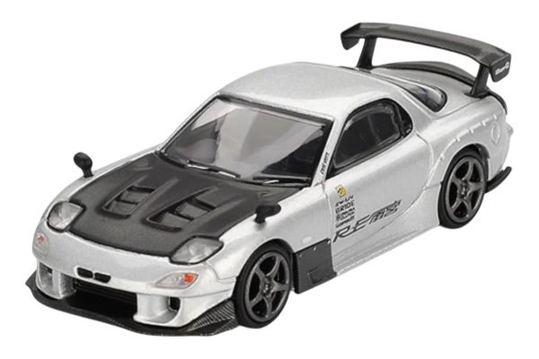MiniGT 1106 Mazda RX-7 (FD3S) RE 2004 silber metallic 1:64