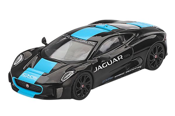 MiniGT 1070 Jaguar C-X75 schwarz 1:64