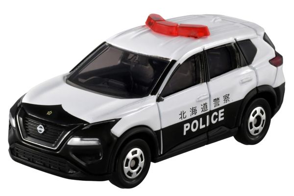 Tomica TO076 Nissan X-Trail Police Car schwarz/weiss 1:63