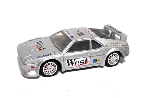 restauriert! Matchbox BMW M1 silber 1:57 West 1981
