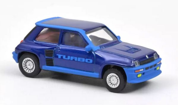 Norev 310930 Renault 5 Turbo blau 1980 Maßstab 1:64 Modellauto