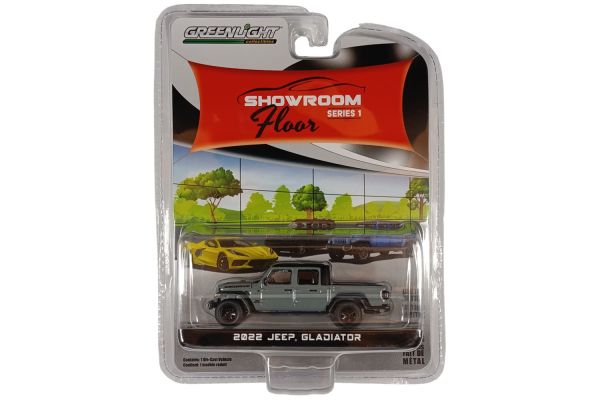 Greenlight 68010-E Jeep Gladiator 2022 grau - Showroom Floor