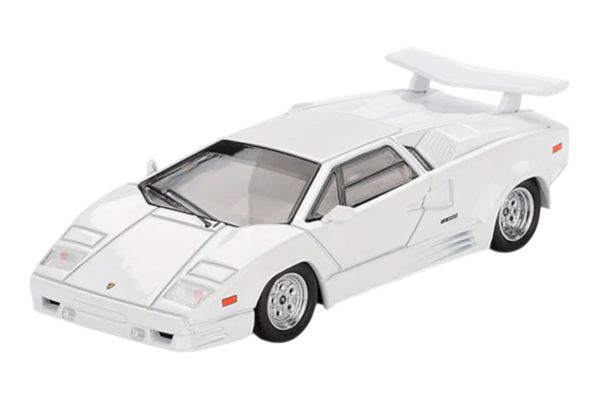 MiniGT 1134 Lamborghini Countach 25th Anniversary 1989 weiss 1:64