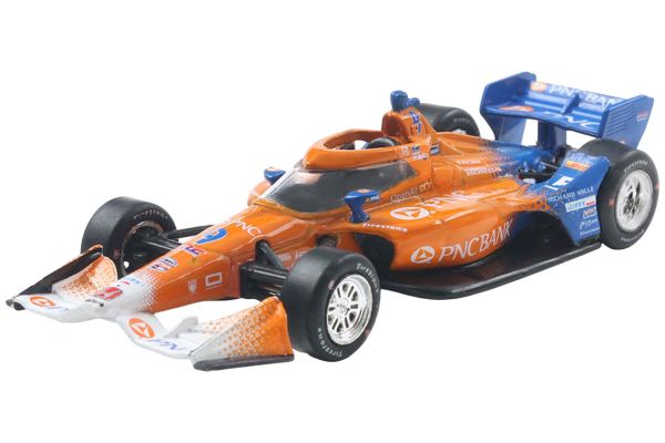 IXO NTT Indycar #9 Scott Dixon / Chip Ganassi Racing, PNC Bank (Road Course) orange/blau 1:64