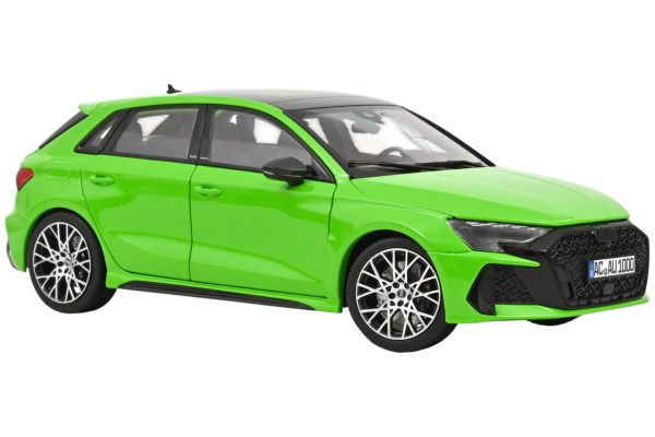 Norev Audi RS 3 Sportback 2025 kyalamigrün 1:18