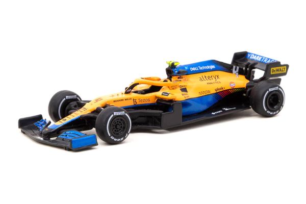 Tarmac T64G-F040-LN2 McLaren MCL35M Italian Grand Prix 2021 Lando Norris Global64 Maßstab 1:64 Model