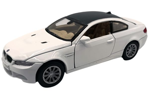 Motormax BMW M3 (E92M) weiss 1:24