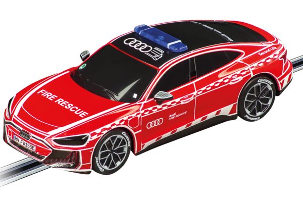 Carrera GO!!! Audi RS e-Tron GT Feuerwehr rot Fahrzeug
