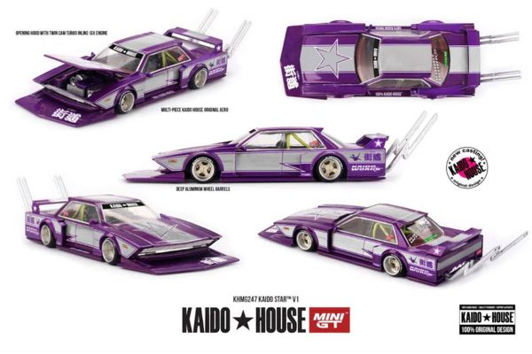 ***PREORDER Kaidohouse Kaido Star V1 1985 lila