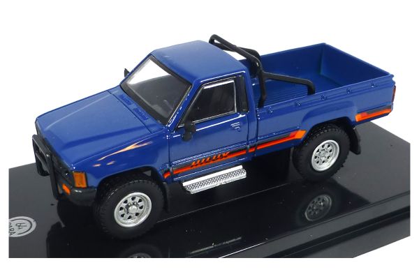 Para64 55522 Toyota Hilux Single Cab blau 1984 (LHD) Maßstab 1:64 Modellauto