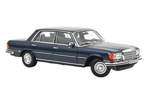 Norev Mercedes Benz 350 SEL (W116) 1979 blau 1:18