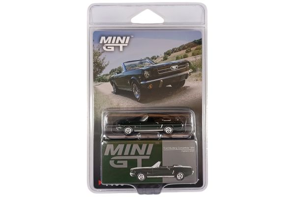 MiniGT 1166 Ford Mustang Cabriolet 1964 grün 1:64