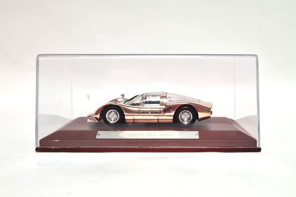gebraucht! Atlas Porsche 906 1965 chrome Maßstab 1:43 Modell - fast wie neu