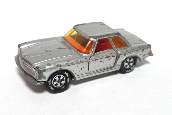 gebraucht! Siku 1017 (V302) Mercedes-Benz 280SL Pagode W113 silber - etwas bespielt