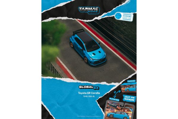 ***PREORDER Tarmac Toyota Corolla GR 2025 blau