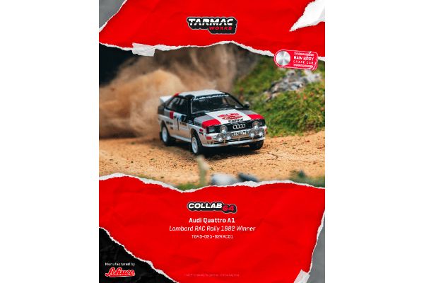 ***PREORDER Tarmac Audi Quattro A1 #1 Sieger Lombard RAC Rally 1982