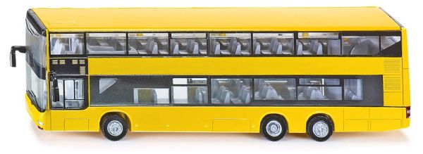 Siku 1884 MAN Doppelstock Linienbus gelb Maßstab 1:87