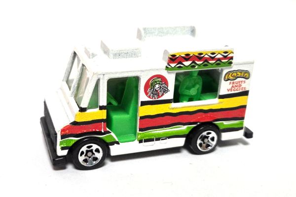 gebraucht! Hot Wheels Food Truck Rasta 1983 - fast wie neu