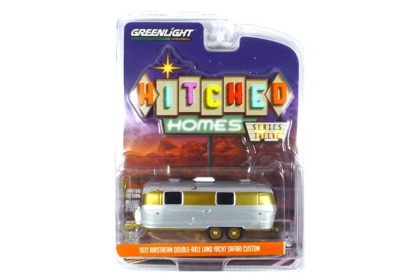 Greenlight 34120-C Airstream Double-Axle Land Yacht silber/gold 1972 - Hitched Homes 12 Maßstab 1:64