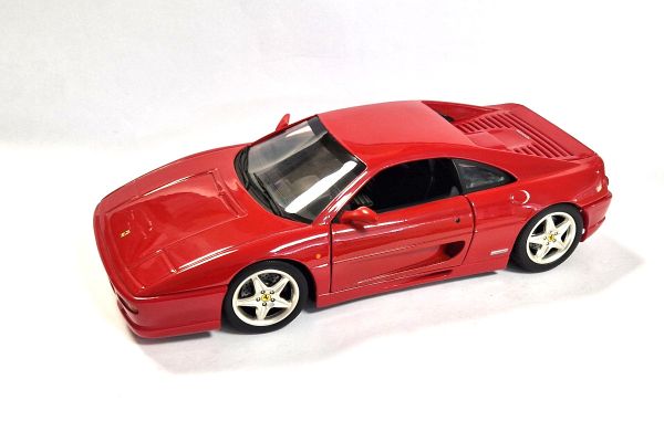 gebraucht! Hot Wheels Ferrari F355 Berlinetta rot 1994 Maßstab 1:18 - fast wie neu