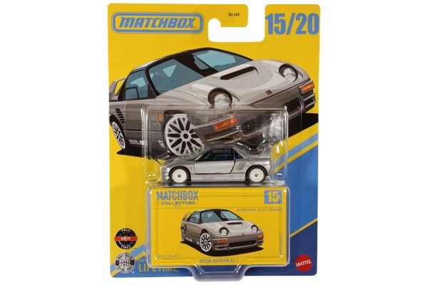 Matchbox GBJ48-JJV96 Mazda Autozam AZ-1 silber - Collectors Serie