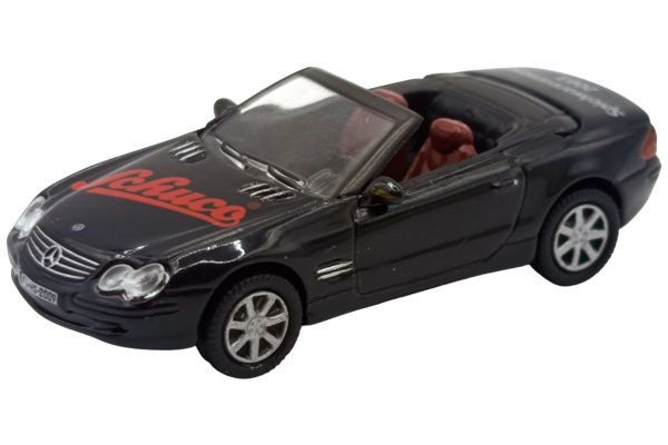 Schuco Mercedes Benz SL 500 schwarz Spielwarenmesse 2003 - Limitiert Edition 1:87