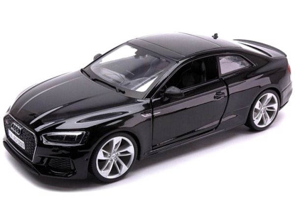 Bburago Audi RS5 Coupe 2010 schwarz 1:24