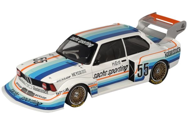 Modelcar BMW 320 Gr.5 #55 H. Ertl Sieger DRM Hockenheim 1978 weiss/blau/orange
