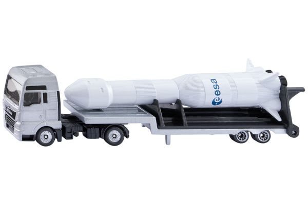 Siku 1758 MAN LKW mit ESA Rakete 1:87