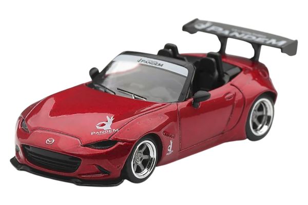 ***PREORDER MiniGT 1367 Mazda Miata MX-5 (ND) Pandem Kodo 2015 rot