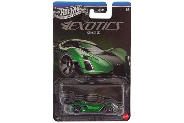 Hot Wheels JKX77 Czinger 21C grün metallic - Exotics 2/5