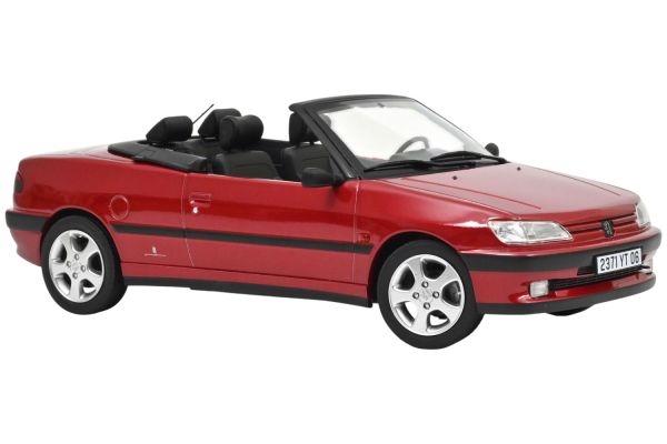 Norev Peugeot 306 Cabriolet 1994 rot 1:18