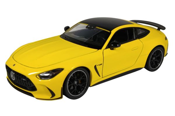 Welly Mercedes AMG GT gelb/schwarz 1:24