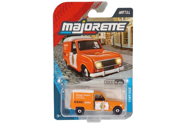 Majorette Renault 4L orange - Vintage