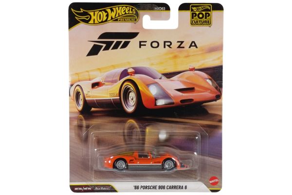 Hot Wheels HXD63-JHW97 Porsche 906 Carrera 6 orange 1966 - Forza 1:64