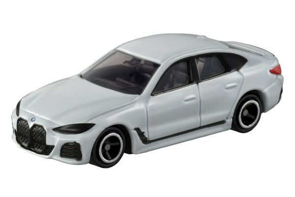 Tomica TO036 BMW i4 weiss Maßstab 1:65 Modellauto