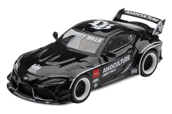 ***PREORDER MiniGT Toyota GR Supra LB-Works Amoculture 2026 schwarz