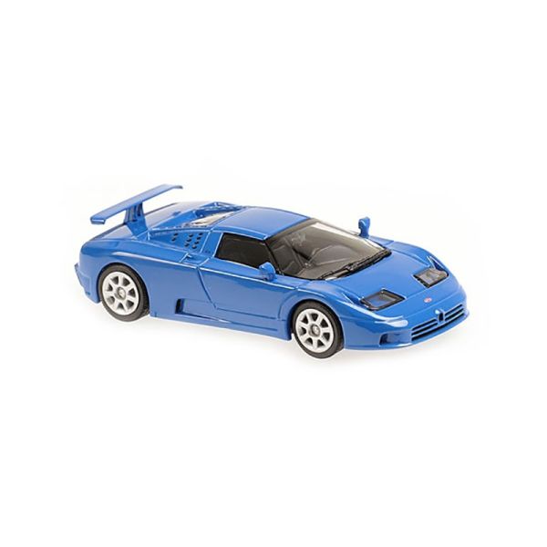 Maxichamps 940102110 Bugatti EB 110 blau 1994 Maßstab 1:43 Modellauto