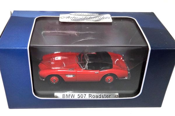 NOS! Atlas 7129113 BMW 507 Roadster rot 1:43